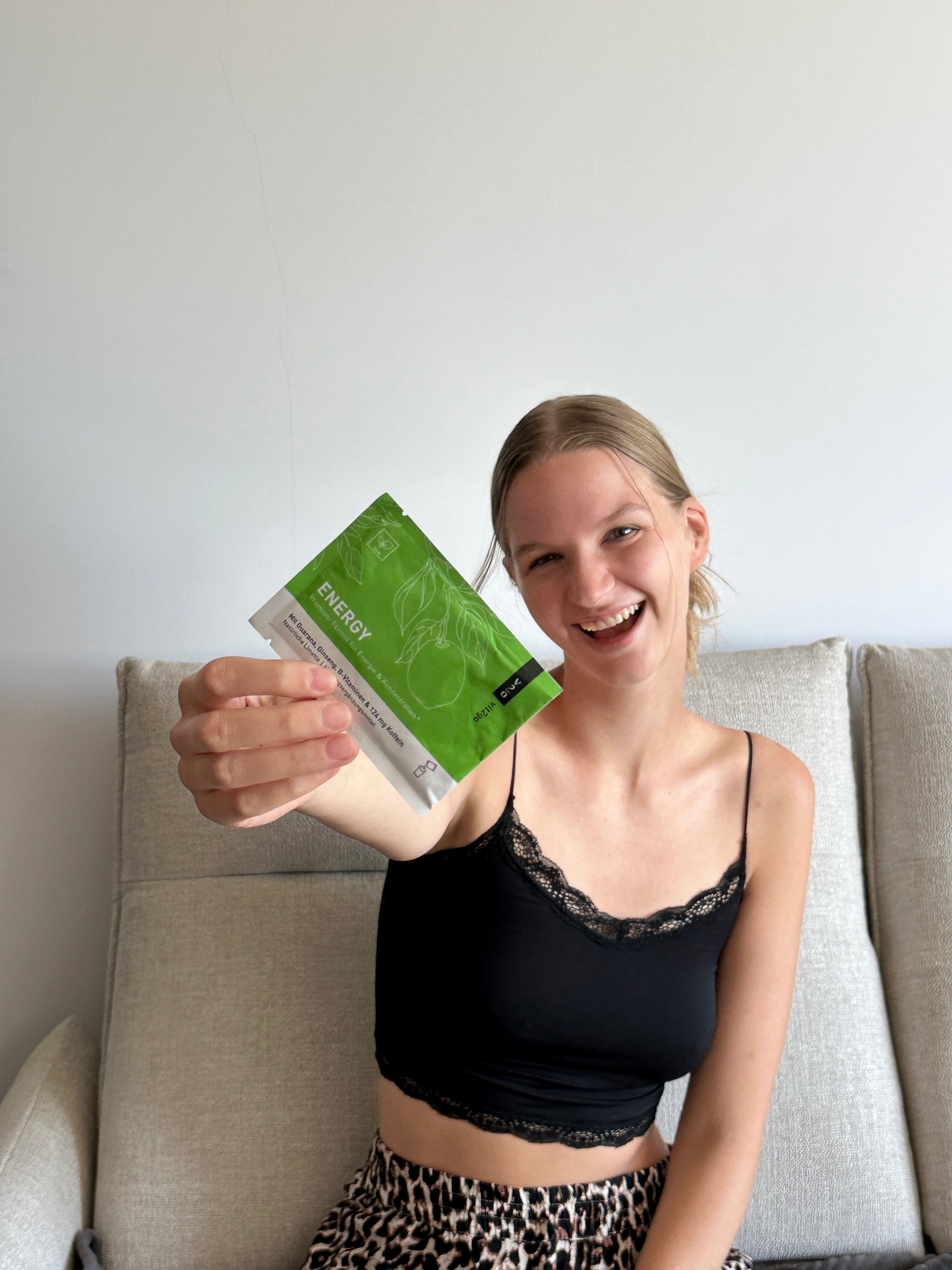 Customer with Vit2go Energy