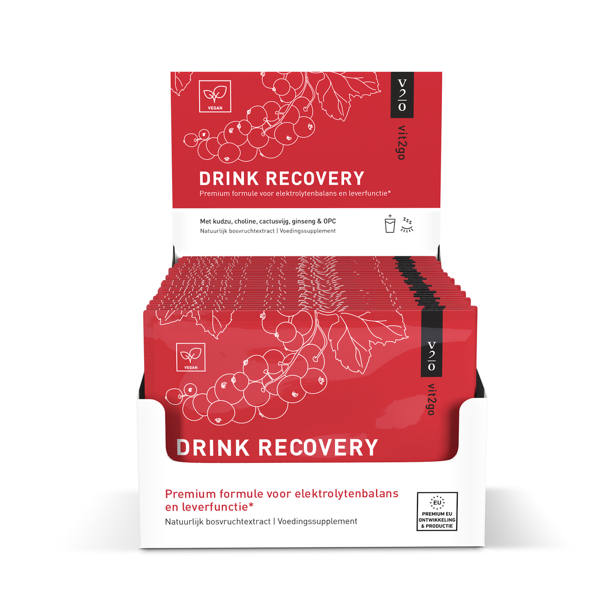 Vit2go Drink Recovery box with 30 sachets