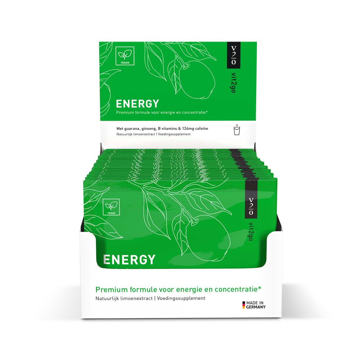 Vit2go Energy box with 30 sachets