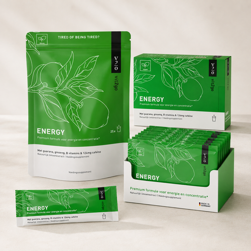 Vit2go Energy - zakje, doos, display box en sachet