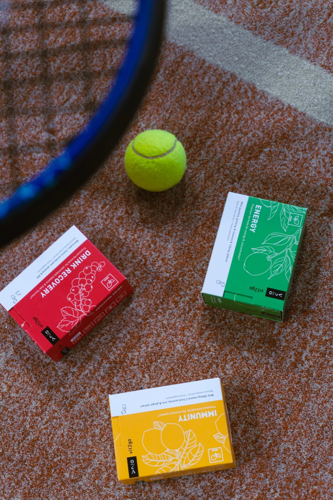 The complete Vit2go range: Energy, Drink Recovery and Immunity